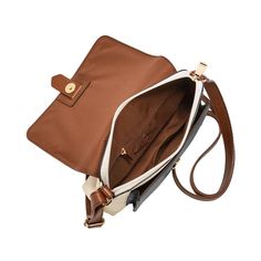 With a silhouette inspired by vintage- like book bags, our adjustable kinley crossbody is large enough to hold not only your wallet, but maybe even a book (or two). It features multiple zipper pockets, side pockets, and nickle hardware..Material- leather, trim- polyurethane, lining- polyester.Mini sized bag- 8.63'W x 7'H x 2.5'D.Product weight- 1.14 lbs.Approximate strap drop length when fully extended- 21.5' L.Magnetic snap, zipper closure.Exterior details- 1 back slide pocket and 1 front slide Fossil Bags Women, Phone Books, Book Bags, Exterior Details, Fossil Bags, Mini Crossbody Bag, Mini Crossbody, Personal Shopping, Women's Bags