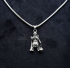 Indian Hindu Idols God Blessing Hanuman Design vintage antique style stunning divine pendant, best gifting unisex jewelry from India. Metal-925 sterling silver. Item type-Pendant Weight-3.570 grams. Height-3.57 centimeter. Width-1.7 centimeters. Stamped-925. Finish-Oxidized. note :chain is not include in this price, to purchase chain please visit following links: https://www.etsy.com/listing/823425858/16-to-30-long-screw-chain-925-sterling?ref=listings_manager_grid Make excellent gifting and col Sterling Silver Oxidized Temple Necklace Gift, Silver Amulet Pendant Necklace, Silver Sterling Silver Pendant Temple Necklace, Silver Amulet Pendant Temple Necklace, Silver Sterling Silver Temple Necklace Pendant, Sterling Silver Pendant Temple Necklace For Festivals, Sterling Silver Temple Necklace Pendant For Festivals, Hanuman Design, Hindu Idols