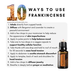 doTERRA Frankincense Essential Oil 1 Frankincense Essential Oil Doterra, Doterra Frankincense, Essential Oil Combinations, Essential Oils For Pain, Essential Oils Guide