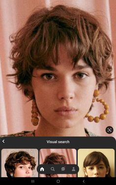 Bixie Haircut Girl Curly, Short Curly Bob Hairstyles, Curly Pixie Hairstyles, Short Dark Hair, Short Hair Over 60, Cool Short Hairstyles, Curly Hair With Bangs, Short Curly Haircuts