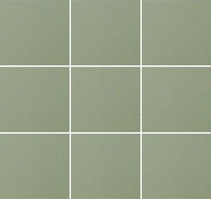 several squares of light green colored tile