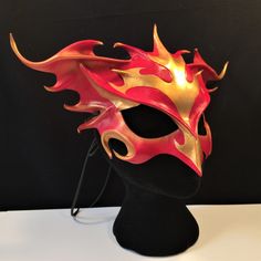 Phoenix Mask, Bird Cosplay, Animal Masquerade Mask, Mask Cord, Phoenix Costume, Bird Mask, Mask Aesthetic, Bird Costume, Mask Painting