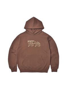 This is a sweat hoodie that has a loose oversized silhouette. With high density cotton blend fabric, it is high quality and sturdy. You can style it with various items for comfortable daily look.  Drop shoulder silhouetteRibbed cuff and hemLogo embroidery on the chest Brown Cotton Hoodie With Drawstring, Oversized Brown Hoodie With Kangaroo Pocket, Sporty Brown Sweatshirt For Everyday, Everyday Brown Cotton Sweatshirt, Brown Oversized Sweatshirt With Kangaroo Pocket, Brown Cotton Hoodie With Adjustable Hood, Brown Cotton Hoodie With Kangaroo Pocket, Oversized Brown Hoodie With Ribbed Cuffs, Brown Hoodie With Double-lined Hood And Relaxed Fit