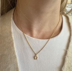 This lucky horseshoe necklace is so cute and exactly what you need! 16" chain Stainless steel chain and charm Waterproof and sweat proof Horseshoe Necklace, Lounge Bra, Lucky Horseshoe, Sweat Proof, Steel Chain, Stainless Steel Chain, Accessories Necklace, Resort Wear, Cosmetic Bag