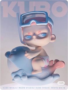 an image of a cartoon character with goggles on