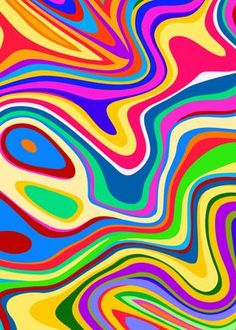 an abstract background with multicolored lines