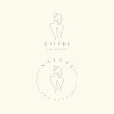 the logo for nature skin studio