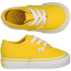 ~ It's a Colorful Life ~ Infant Sneakers, Yellow Vans, Miracle Baby, Baby Blog, Yellow Shoes, Baby Sneakers, Baby Boy Shoes