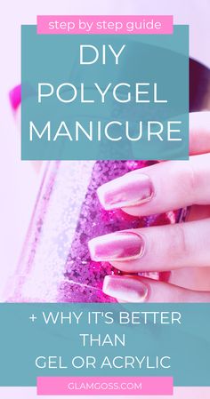 Best Diy Gel Nail Kit, Diy Poly Gel Nails At Home, Buildable Gel Nails, Builder Gel Nails Diy, Poly Gel Nails, Diy Manicure At Home, Nail Care Diy, Polygel Nail, Summer Beauty Tips