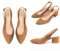 Mila - elegant block heels made of high-quality suede leather. Perfect for bride or for bridesmaids. The universal model that coordinates flawlessly with any wedding outfit.The comfort of use is guaranteed by the soft leather insole, which adapts to the shape of the foot and absorbs excessive moisture. The shoes, refined in the smallest details, provide a comfortable and stable base for many gowns.Heels height 4.5 cm = 1.75"Sizes UK, EU, US and feet dimensions in centimeters and inches3 UK / 36 Elegant Brown Block Heels With Heel Strap, Elegant Brown Slingback Pumps With Block Heel, Elegant Brown Block Heels For Evening, Chic Brown Heels For Wedding, Elegant Brown Slingback Sandals With Stacked Heel, Suede Slingback Pumps With Block Heel For Formal Occasions, Formal Suede Slingback Pumps With Block Heel, Elegant Suede Closed Toe Slingback Sandals, Wedding Shoes Block Heel