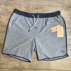 Gray With Black Trim Men’s Athletic Lacrosse Shorts. Wear Them For Playing Or For Any Casual Occasion. Details: - Size 2xl - 4 Way Stretch - 8” Inseam - Lightweight - 92% Polyester, 8% Spandex - Machine Wash Cold, Tumble Dry Low Gray Cotton Shorts For Outdoor Activities, Casual Gray Shorts For Outdoor Activities, Casual Gray Shorts For Outdoor, Gray Cotton Beach Shorts, Nba Basketball Shorts, Jordan Shorts, Activewear Print, Nike Athletic Shorts, Tennis Shorts