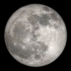 the full moon is shown in black and grey colors, with no clouds on it