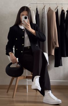 Stylish Outfits Casual, Business Casual Outfits For Work, Everyday Fashion Outfits, Casual Day Outfits, Elegante Casual, Quick Outfits, Classy Work Outfits, Stylish Work Outfits, Easy Trendy Outfits