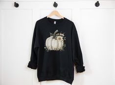 Cream Pumpkin, Fall Shirt, Autumn Fashion, Cozy Sweatshirt, Pumpkin Apparel, Fall Vibes, Comfy Fall Wear, Autumn Wardrobe, Seasonal Shirt - Etsy Womens Fall Shirts, Fall Tees, Fall Tshirt, Fall Shirts Women, Fall Tops, Autumn Wardrobe, Autumn T Shirts, Fall Tee, Fall Wear