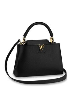 Gender: Women   Brand: LOUIS VUITTON   Product Name: Capucine BB Taurillon Leather Strap Tote Bag Black Gold   Bags Alora Code: 21421119   Color: black   Origin: France   Designer Style ID M94755 Louis Vuitton Capucine, Louis Vuitton Taschen, Sac Louis Vuitton, Louis Vuitton Capucines, Buy Louis Vuitton, Louis Vuitton Limited Edition, Lv Bags, Catherine Deneuve, Cheap Bags