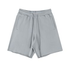 IDLT Shorts with Drawstring Waist are perfect for your Spring/Summer '23 wardrobe. These shorts come in camel, black, dark gray, and light gray, and are made from a soft blend of 85% cotton and 15% polyester with a fabric weight of 370 gsm. They feature an oversized fit, are unisex, and can be machine or hand washed in water under 40°C. No bleach. Iron inside out at low temperature and lay flat to dry. Ideal for daily wear and crafted for both comfort and style. Size Chart: Size Waist (cm) Hip ( Gray Bottoms With Built-in Shorts For Summer, Gray Bottoms For Summer Streetwear, Gray Summer Streetwear Bottoms, Gray Relaxed Fit Shorts For Summer, Gray Bottoms For Leisure Summer Wear, Summer Cotton Gray Bottoms, Leisure Gray Drawstring Bottoms, Summer Gray Cotton Bottoms, Gray Summer Shorts With Elastic Waistband