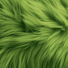 the green fur texture is very soft