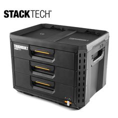 the stack tech tool box is open and ready to be used