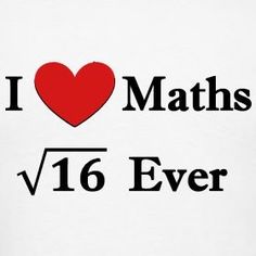 i love maths v16 ever t - shirts - men's slim fit t - shirt