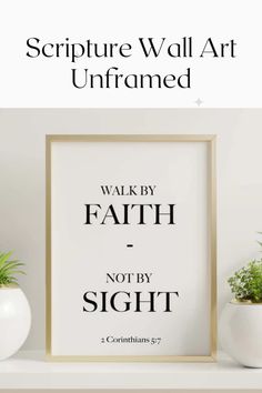 #ScriptureWallArt #UnframedArt #InspirationalDecor #FaithArt