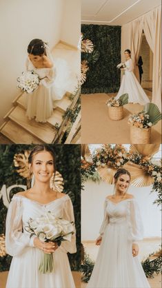 Casamento em casa; mini wedding; Casamento de dia; noiva; foto noiva Wedding Bouquet, Dream Wedding, Wedding Photos, Fashion Dresses, Wedding Dress, Photography, Dresses