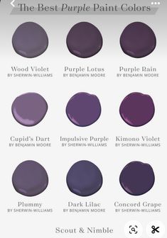 the best purple paint colors for your home