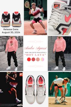 Andre Agassi’s Nike Air Tech Challenge 2 “Hot Lava” is returning for its 24th anniversary.
The shoe originally debuted in 1990 and was worn by the legendary tennis star. The shoe would release for the first time in 2008 and was rereleased in 2014. Five years later, in 2019, the colorway released again but in limited quantities. The shoe will get the retro treatment for the fourth time this upcoming fall with a sail midsole to give the shoe an aged look.

https://share.temu.com/8sRzHjnZNuA 24th Anniversary, Andre Agassi, Sea Wallpaper, Release Date, Tennis