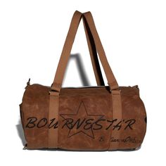 Stand out from the crowd with our Bournestar™ Duffle Bag. Made from 2 layers of heavyweight denim, making it soft to the touch and durable. With a spacious interior and 2 side pockets this bag fits all the essentials - perfect for day to day life. Wear with a pair of our sweats or any outfit of your choice. Medium: 14 inches long x 8 inches wideLarge: 20 inches long x 11 inches wide Brown Cotton Travel Bag With Large Capacity, Casual Brown Canvas Duffle Bag, Casual Brown Duffle Bag With Zipper Closure, Practical Brown Travel Bag For Everyday Use, Practical Brown Canvas Bag For Everyday, Casual Brown Shoulder Weekender Bag, Practical Brown Duffle Bag For Everyday Use, Practical Brown Everyday Duffle Bag, Functional Brown Cotton Shoulder Bag