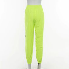 FREE SHIPPING High Waist Mesh Patchwork Black Pencil Neon Green Pants Streetwear Cargo Pants Loose Jogger Split Streetwear Sweatpants Womens JKP2186 Trendy Stretch Ankle-length Parachute Pants, Stretch Sporty Harem Pants, Stretch Ankle-length Pants For Streetwear, Stretch Straight Joggers For Spring, Spring Stretch Straight Joggers, Spring Trousers Leggings With Pockets, Green Stretch Straight Sweatpants, Green Stretch Parachute Pants, Sporty Non-stretch Spring Pants