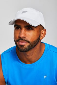 The Fundamental Hat FL2 Classic White male Activewear >> Mens >> Accessories >> Hats regular Golf/Running/Training Summer Dad Hat With Curved Visor, Sport Hat, Running Training, Mens Activewear, Classic White, Your Head, The Game, Accessories Hats, Mens Accessories