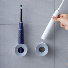 PRICES MAY VARY. ►【Wall Mounted and Safe No-Trace Adhesive】 LaLand electric toothbrush holder comes with a self-adhesive hanger that has good strength and stability. The durable acrylic sticker can ensure items won't tumble and destroy. You can mount it on mirror, glass, tile or wood. It is easy to tear off from a smooth, firm surface without residue or damage. Free punching, easy to install and save shower space. LaLand toothbrush holder is the perfect decoration for your shower or bathroom. ►【 Bathroom Toothbrush Storage, Electric Toothbrush Storage, Kids Bathroom Decor, Electronic Toothbrush, Kid Bathroom Decor, Wall Mounted Toothbrush Holder, Toothbrush Organization, Electric Toothbrush Holder, Toothbrush Holder Wall