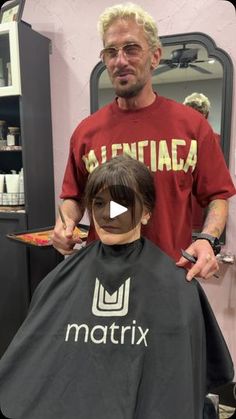 4.6K views · 871 reactions | How I cut @ellalangleymusic style bangs #bangs #fringe #fringebangs #diyhair #waynetugglehair #hanzonation #hanzo #funhair #hairstylist #hairtutorial | Wayne Tuggle Style Bangs, How To Style Bangs, Diy Hairstyles, Hair Ideas, Hair Stylist