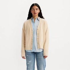 Gallery Cardigan Sweater - Tan | Levi's® US