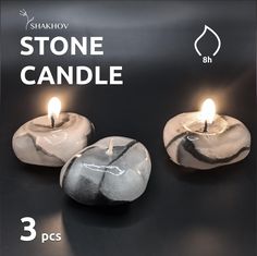 🌿 Discover the Elegance of Nature with Our Realistic Stone Candles! ✨ Be among the first to shop at our newly opened store and receive a special gift 🎁 with every box! Our Pebble Candle 🪨 collection combines beauty, craftsmanship, and sustainability to bring you unique, luxury candles 🕯️ inspired by natural stones. Each modern candle is carefully handcrafted, offering the perfect balance of style and function for any interior 🏡. Made from purified food-grade paraffin, these eco-friendly can Rock Candle, Modern Candle, Stone Candles, Eco Friendly Candles, Unique Candle, Modern Candles, Elegant Dinner, Candle Gift Set, Unique Candles