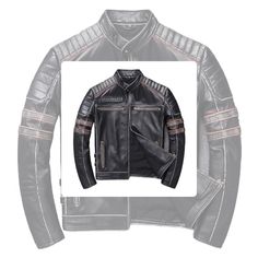 Just in! This unique American Custom (Skull Leather Jacket) for $199.99. Fitted Casual Biker Jacket For Outdoor, Vintage Winter Outerwear With Contrast Stitching, Vintage Outerwear With Contrast Stitching For Winter, Casual Leather Jacket For Biker Events In Winter, Long Sleeve Biker Leather Jacket For Outdoor, Fitted Long Sleeve Leather Jacket For Outdoor, Black Casual Outerwear For Motorcycling, Casual Fitted Leather Jacket For Motorcycling, Fitted Leather Jacket With Double-needle Stitching For Winter