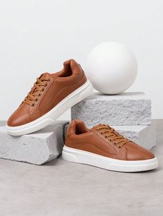 [SIZE NOTE]Please be sure to measure the length anddimension of your feet before choosinga size, which help you choose right size[EXCELLENT QUALITY]these mens sneakers shoes are made of excellent quality PU leather and have undergone meticulous processing to create a smooth and clean surface. The soft lining and advanced craftsmanship make the shoes durable and comfortable.[CLASSIC COLOR]these casual shoes for men come in three colors: white, black, and brown. The smooth and sleek design, versat Mens Fashion Minimalist, Mens Business Casual Shoes, White Sneakers Men, Rugged Boots, Business Casual Shoes, Fashion Minimalist, Monk Strap Shoes, Men's Casual Shoes, Casual Dress Shoes