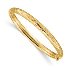 Free shipping and free returns. Shop our selection for the best in unique, custom, fine, fashion, and handmade solid jewelry from our online store near you. Baby Bangles, Baby Jewelry, Gold Bracelets, Childrens Jewelry, Gold Bangle, Fine Jewelry Bracelets, Hinged Bangle, Fine Jewelry Gift, Bracelets And Charms