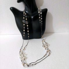 Charlotte Russe Minimalist 60" Over The Head Bead & Pearl Accent Necklace. Lowest Unless Bundled Bundle To Save! Automatically Save 25% On 3+! Buy With Confidence! 1000+ Listings Available! New Items Added Weekly! Party Cohost, Posh Ambassador & Mentor With 2000+ Sales! Elegant White Beaded Necklace With Chain, Elegant White Chain Long Necklace, Adjustable Elegant Long Layered Necklace, Elegant Adjustable Long Layered Necklace, Elegant Faceted Beads Necklace For Layering, Elegant White Double Strand Long Necklace, Elegant Lariat Beaded Necklace For Layering, Elegant Multi-strand Beaded Chain Layered Necklace, Elegant Beaded Double Strand Necklace