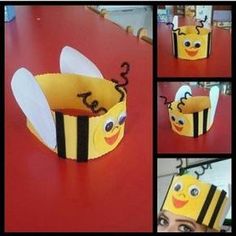 the paper is made to look like a bee