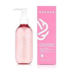 Discover Rachaa's gentle cleanser in a pretty pink box with a white cap. Perfect for a soothing cleanse. #skincare #gentlecleanser #beauty #selfcare #refreshing Intimate Wash, Feminine Wash, Fun Baking, Ph Balance, Pink Box, White Caps, Fun Baking Recipes, Gentle Cleanser, Lactic Acid