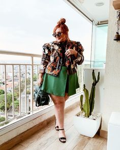 Looks com saia: 155 inspiraç�ões para não errar na escolha September 28, Plus Size, Instagram