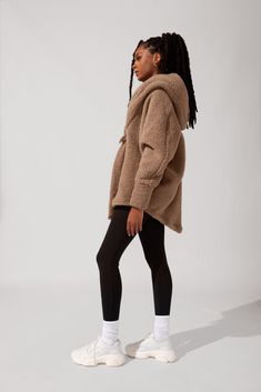 When temps drop, you cocoon up. Designed with a luxe faux sherpa fabric, the Cocoon Coat makes layering a breeze (ironic, right?). Pair with your go-to jeans or workout ootd. Cozy Snug Outerwear For Loungewear, Cozy Outerwear For Loungewear, Snug Cozy Loungewear Outerwear, Cozy Fleece-lined Outerwear For Loungewear, Cozy Fleece-lined Loungewear Outerwear, Comfy Oversized Winter Outerwear, Oversized Comfy Fall Outerwear, Winter Athleisure Outerwear For Loungewear, Cozy Winter Outerwear For Daywear