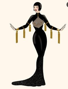 Burlesque Fashion, Burlesque Outfit, Vintage Burlesque, 1920 Fashion, Runway Fashion Couture, Art Deco Poster, Deco Poster