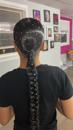 Sleek Braided Ponytail, Weave Ponytail Hairstyles, Sleek Ponytail Hairstyles, Weave Ponytail, Birthday Hairstyles, Hairstyles Natural, Hairstyles Men, Girls Hairstyles Braids