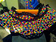 Kandi skirt by kidkurup - Kandi Photos on Kandi Patterns Kandi Skirt, Rave Kandi, Edm Fashion