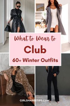 Get inspired with our collection of 60+ winter club outfits ideal for going out! Whether you prefer an elegant skirt or dressy leather pants, these trendy looks suit any occasion—from European nights to New York or Las Vegas bar hopping. Stay stylish and cozy in knee-high boots while enjoying drinks with friends. With options ranging from casual jeans to fancy jumpsuits, you'll find the perfect outfit for cold weather parties and hot winter nights alike—especially on New Year’s Eve!