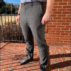 32” Length Never Worn 100% Cotton Gray Dress Pants, Lauren Gray, Ralph Lauren Pants, Grey Dress Pants, Khaki Chinos, Pants Color, Chinos Pants, Gray Dress, Polo By Ralph Lauren