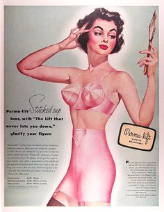 Modern Bra, Patti Page, Bullet Bra, Louise Brooks, Robes Vintage, Jayne Mansfield, Lingerie Vintage, Stockings Lingerie, Retro Ads