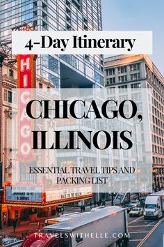 4 day Chicago itinerary for the perfect long weekend North America Travel Destinations, Chicago Family, Travel Route