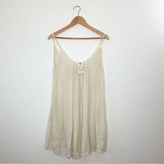 Anthropologie Raga Dress Spaghetti Strap Cream Embroidery Size Xs Nwt Mm Cream Summer Dress With Adjustable Straps, Sleeveless Mini Dress With Floral Embroidery For Daywear, Sleeveless Floral Embroidery Mini Dress For Daywear, Sleeveless Lace Trim Slip Dress For Vacation, Embroidered Spaghetti Strap Summer Dress, Cami Dress With Delicate Straps For Daywear, Summer Mini Dress With Delicate Straps For Daywear, Camisole Dress With Lace Trim For Vacation, Spring Cami Slip Dress